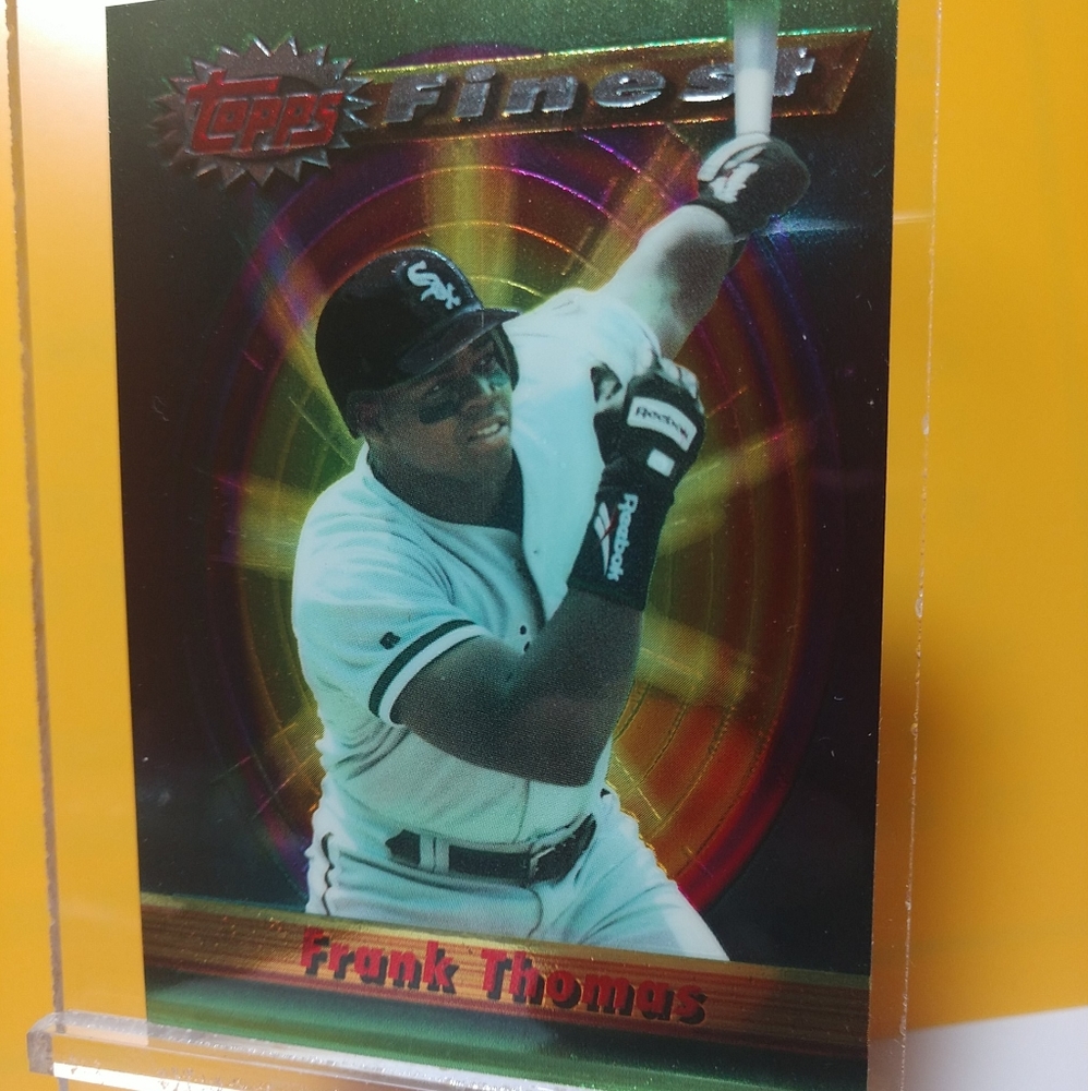 1994 FRANK THOMAS TOPPS FINEST  HOF SHARP CORNERS